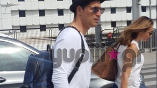 Σάκης Ρουβάς - Κάτια Ζυγούλη: Αποκλειστικές φωτογραφίες στο αεροδρόμιο λίγο πριν αναχωρήσουν για το Survivor &amp; η αποκάλυψη για την εμφάνιση του στο show