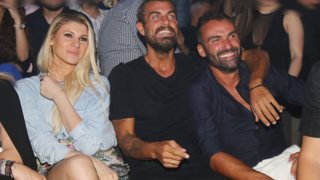 Στέλιος Χανταμπάκης - Όλγα Πηλιάκη - Λάμπρος Χούτος: Η νυχτερινή έξοδος στα μπουζούκια! Όλες οι φωτογραφίες