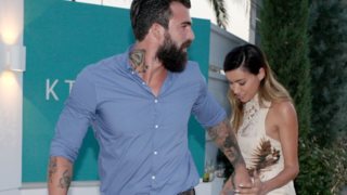 Δημήτρης Αλεξάνδρου &amp; Όλγα Φαρμάκη: Η πρώτη κοινή δημόσια εμφάνιση: Χέρι- χέρι στον γάμο του Μαρακάκη!