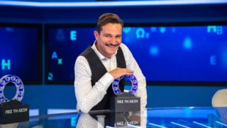 Πες τη λέξη | Ο Γιώργος Καραμίχος υποδέχεται τους Τζένη Θεωνά, Απόστολος Μαγγηριάδης, Αλεξάνδρα Δουβαρά, Ανδρέας Λαγός, Φανή Χαλκιά και Άννα Πρέλεβιτς