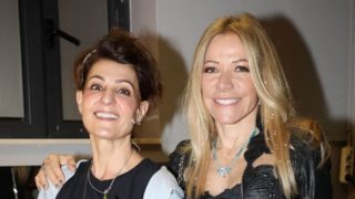 Μαριάννα Λάτση | Η ιδιαίτερη ροκ εμφάνιση με evil eyes σε θεατρική έξοδο