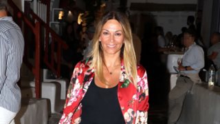 Η Έλλη Κοκκίνου σε βραδινή έξοδο στη Μύκονο