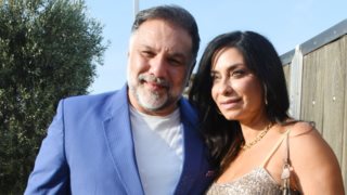 Ο Γρηγόρης Αρναούτογλου &amp; η Νάνσυ Αντωνίου σε σπάνια δημόσια εμφάνιση