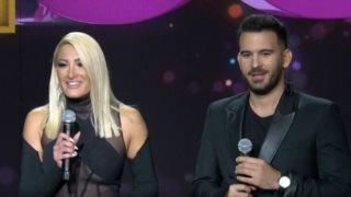 J2US | Ιωάννα Τούνη &amp; Νικηφόρος στη πρώτη τους εμφάνιση - Ποιο τραγούδι ερμήνευσαν;