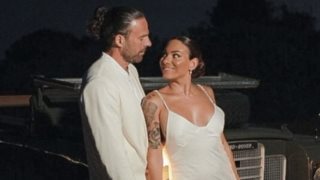 Η Ευρυδίκη Βαλαβάνη αποκάλυψε τους κουμπάρους στον γάμο της με τον Γρηγόρη Μόργκαν