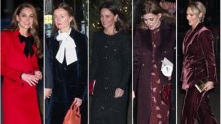 Οι royals αγαπούν το βελούδο: Τα κοινά στοιχεία στις πιο στιλάτες εμφανίσεις στη συναυλία της Κέιτ Μίντλετον