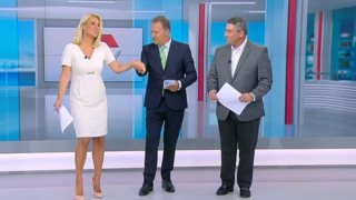 Δημήτρης Οικονόμου, Άκης Παυλόπουλος &amp; Ντόρα Κουτροκόη έκαναν πρεμιέρα στο ανανεωμένο "Σήμερα" στον ΣΚΑΙ