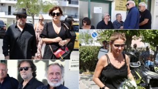 Συγκίνηση στο τελευταίο αντίο στον Δάνη Κατρανίδη