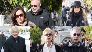 Πλήθος κόσμου στο τελευταίο "αντίο" στη Καίτη Γκρέυ