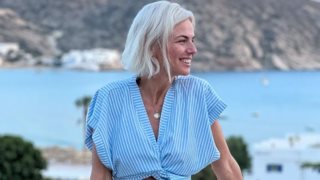 Εξιτήριο για τη Χριστίνα Κοντοβά μετά το χειρουργείο: &quot;Όλα είναι καλά, αλλά με πολύ πόνο ακόμα&quot;