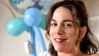 Οι πρώτες φωτογραφίες της Κατερίνας Στικούδη με τον γιο της μέσα από το μαιευτήριο