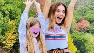 Η Βάσω Λασκαράκη χαλαρώνει στο κρεβάτι με την πανέμορφη Εύα της