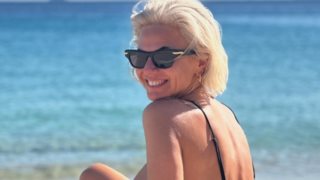 Η Χριστίνα Κοντοβά για ψάρεμα με την κόρη της, Έιντα στα Κουφονήσια