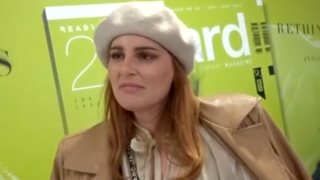 Η αντίδραση της Εβελίνας Νικόλιζα όταν ρωτήθηκε για τη σχέση Παπαδημητρίου - Γεροντιδάκη