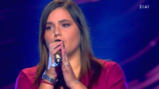 The Voice | Τα έχασε η παίκτρια μόλις είδε τον Σάκη Ρουβά!