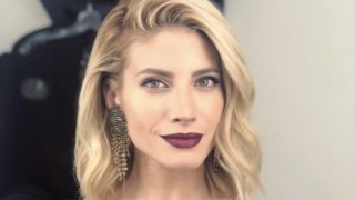 Η σπάνια βραδινή έξοδος της Ευαγγελίας Αραβανή μετά τη γέννηση του γιου της