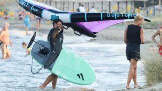 Η Ιωάννα Μαλέσκου σε χαλαρά καλοκαιρινά στιγμιότυπα με τον σύντροφό της, Κωνσταντίνο Δανιά