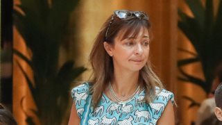 Η Έμιλυ Κολιανδρή σε σπάνια δημόσια εμφάνιση με τα παιδιά της