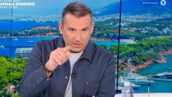Ενοχλημένος ο Γιώργος Λιάγκας στην έναρξη του "Πρωινού": "Τι είχες Γιώργο, τι είχες πάντα"
