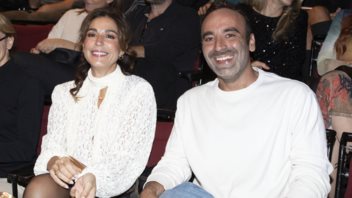 Κατερίνα Παπουτσάκη & Θάνος Χατζόπουλος στην πρώτη επίσημη εμφάνισή τους