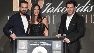 Ο Πετρος Ιακωβιδης γιορτασε 10 χρονια στη δισκογραφια - Ολες οι φωτογραφιες