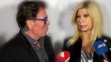 Ζηνα Κουτσελινη & Δημητρης Παπανωτας σε μια on camera διαφωνια