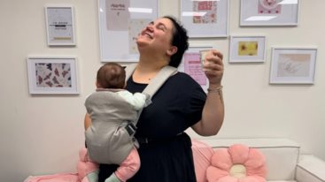 Αφροδιτη Γεροκωνσταντη: &quot;Η Loreen μου εστειλε ευχες, οταν γεννηθηκε η κορη μου&quot;