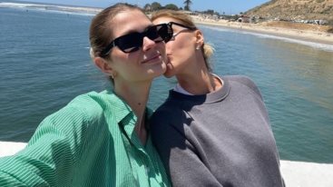 Η Αμαλια Κωστοπουλου ευχεται στην Τζενη Μπαλατσινου με σπανιες φωτογραφιες της ζωης τους