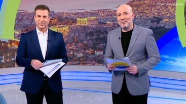 Καινουργια αρχη για το "Καλημερα Ελλαδα"! Η πρωτη καλημερα του Παναγιωτη Σταθη μαζι με τον Στεφανο Σισκο