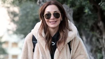 Το μαλλινο σακακι απο τη Zara της Δεσποινας Βανδη ειναι αυτο που χρειαζεσαι για φετος