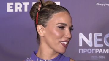 Η Κατερινα Στικουδη αναφερεται στην αιφνιδια αποχωρηση του Βαγγελη Σεριφη απο το &quot;Κοινωνια Ανω Κατω&quot;