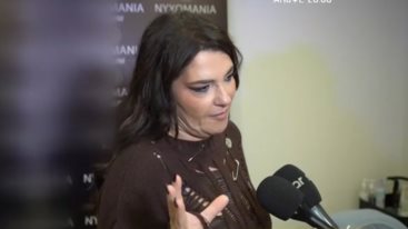 Κατερινα Ζαριφη: &quot;Δεν ειναι μονο η εγκυμοσυνη της Καινουργιου που προμοταρει τα νουμερα της εκπομπης&quot;