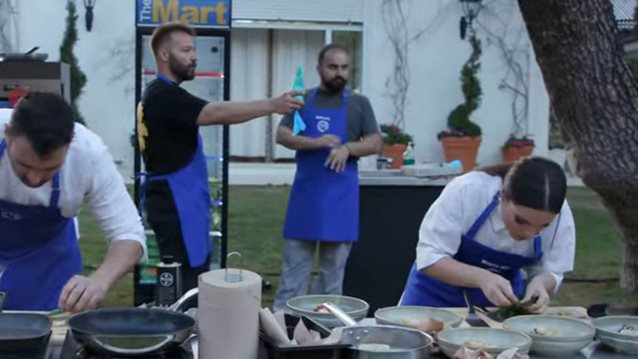 Masterchef | Η γκάφα της &quot;μπλε&quot; ομάδας στην δοκιμασία για τον Πρέσβη των ΗΠΑ