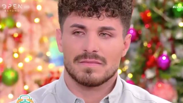 Λύγισε ο Στέφανος Παπαδόπουλος στο "Ραντεβού το ΣΚ" - "Εκεί ήταν που τρόμαξα γιατί με αιφνιδίασαν"