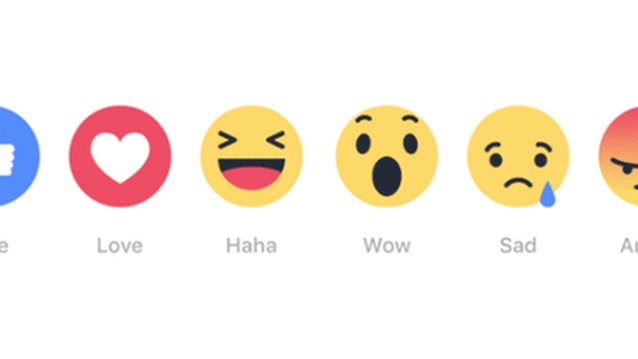 Facebook: Οι Αλλαγές: Νέα Reactions Buttons