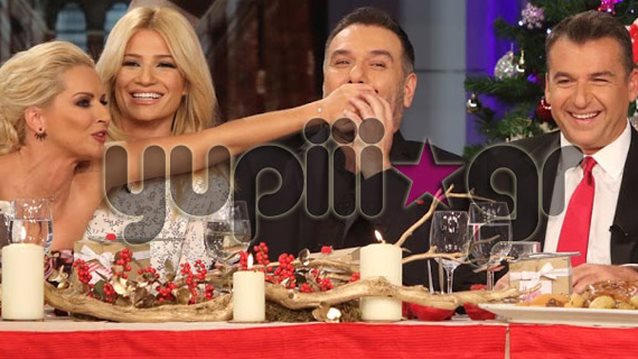 Τηλεοπτικά Νέα Από Την Κλεοπάτρα Πατλάκη: Στα γυρίσματα του Χριστουγεννιάτικου show του ΑΝΤ1!