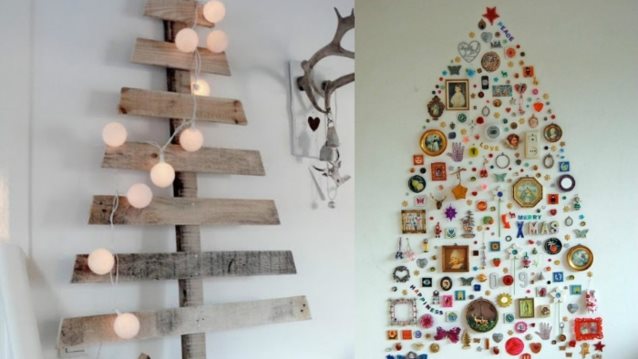 DIY Χριστουγεννιάτικα δέντρα: 15 + 1 εναλλακτικές προτάσεις για τον φετινό στολισμό