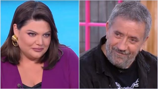 Γκρέμισε το πλατό ο Σπύρος Παπαδόπουλος: &quot;Δύσκολα να βρεις γόνατα που δεν έχει κάτσει η Δανάη&quot;