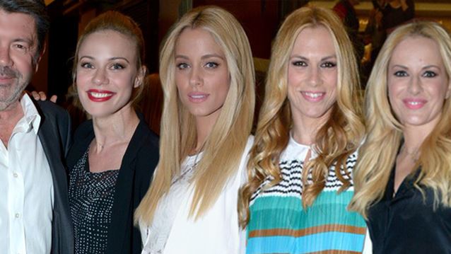 «Αρσενικό &amp; Παλιά Δαντέλα»: Οι λαμπερές παρουσίες στην πρεμιέρα στο «Παλλάς»