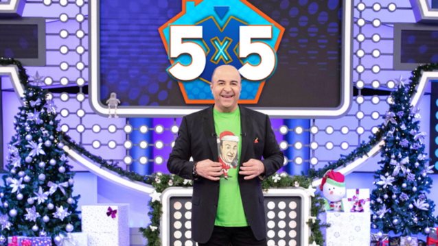 Ο Μάρκος Σεφερλής δίπλα στο κοινό και τα Χριστούγεννα! Όλες οι λεπτομέρειες για το εορταστικό "5Χ5"