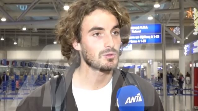 Στέφανος Τσιτσιπάς: "Εγώ σιδερώνω στο σπίτι, η Πάουλα με ταΐζει, είμαστε φτιαγμένοι ο ένας για τον άλλον"