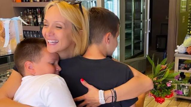 Το τρυφερό μήνυμα της Ναταλί Κάκκαβα για τον γιο της, Οδυσσέα: &quot;Σ&#39; ευχαριστώ που με διάλεξες για μαμά σου&quot;