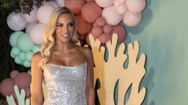 Νέες εικόνες από τον παραμυθένιο στολισμό στη βάφτιση της κόρης της Ιωάννας Μαλέσκου και του Κωνσταντίνου Δανιά