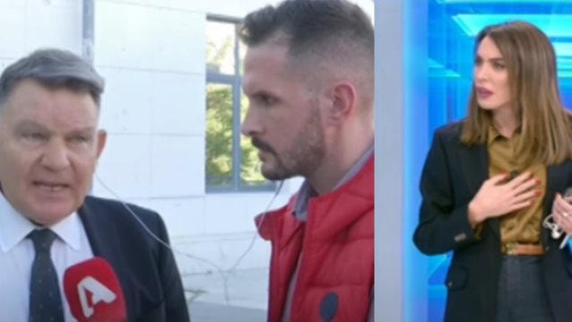 Νέος καβγάς Κούγια και Στεφανίδου στον αέρα του Alpha: &quot;Με εξευτελίζετε, ντροπή σας&quot;