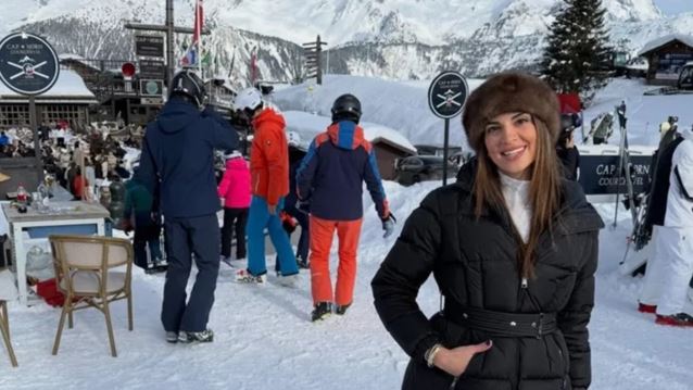 Σταματίνα Τσιμτσιλή | Σε πολυτελές resort στο χιονισμένο Κουρσεβέλ
