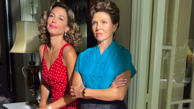 Η Κατερίνα Παπουτσάκη ξεκίνησε τα γυρίσματα για τον &quot;Άγιο Έρωτα&quot; και μας βάζει στα παρασκήνια