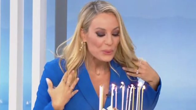 Γενεθλια για την Ελεονωρα Μελετη | Η εκπληξη του &quot;MEGA Καλημερα&quot;