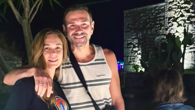 Οικογενειακές διακοπές στη Μάνη για Τάσο Ιορδανίδη και Θάλεια Ματίκα