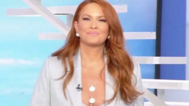 Η Σίσσυ Χρηστίδου ευχήθηκε on air στον Θοδωρή Μαραντίνη