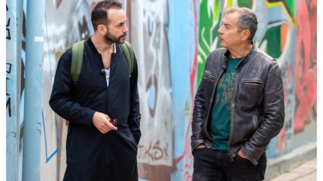 Πάνος Μουζουράκης - Σταύρος Θεοδωράκης | Για τις ανάγκες ποιας σειράς βρέθηκαν τηλεοπτικά;